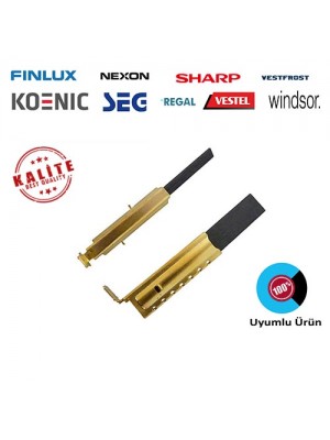 Vestel Çamaşır Makinesi Motor Kömürü Demirli Vestel Çamaşır Makinesi Motor Kömürü Demirli