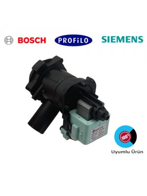 Siemens Çamaşır Makinesi Tahliye Pompası 00145428 Siemens Çamaşır Makinesi Tahliye Pompası 00145428
