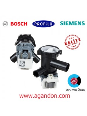 Siemens Çamaşır Makinesi Tahliye Pompası 00145428 Siemens Çamaşır Makinesi Tahliye Pompası 00145428